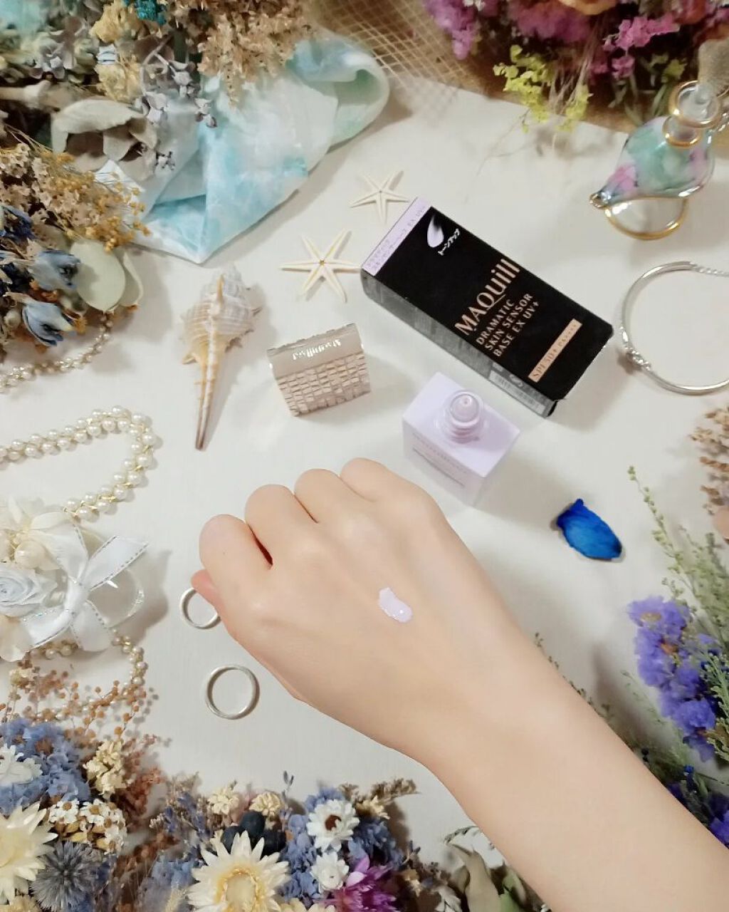 ドラマティックスキンセンサーベース EX UV+/マキアージュ/化粧下地を使ったクチコミ（3枚目）