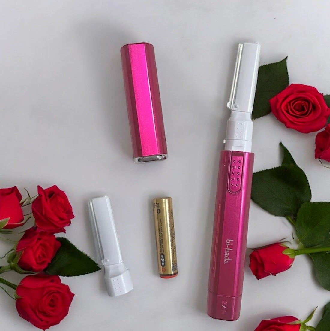 bi-hada ompa L ホルダー替刃2個付/貝印/シェーバーを使ったクチコミ(2枚目)