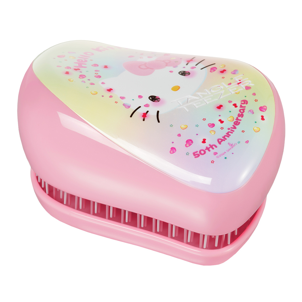 コンパクトスタイラー ハローキティ／50周年デザイン（パールピンク）