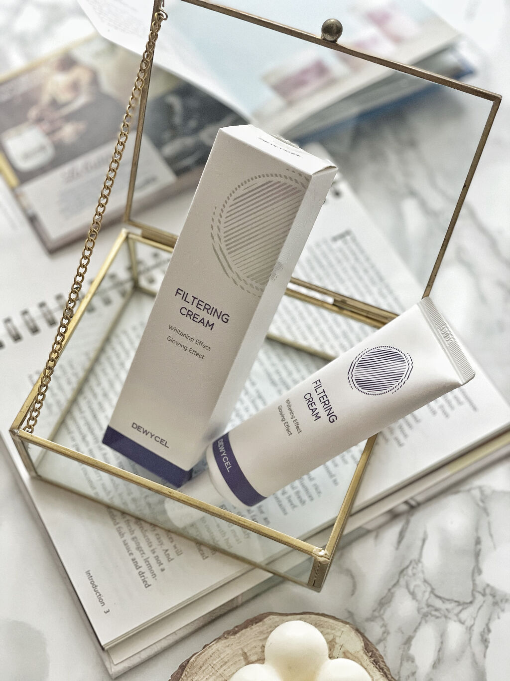 フィルタリングクリーム/DEWYCEL/日焼け止めクリームを使ったクチコミ（1枚目）