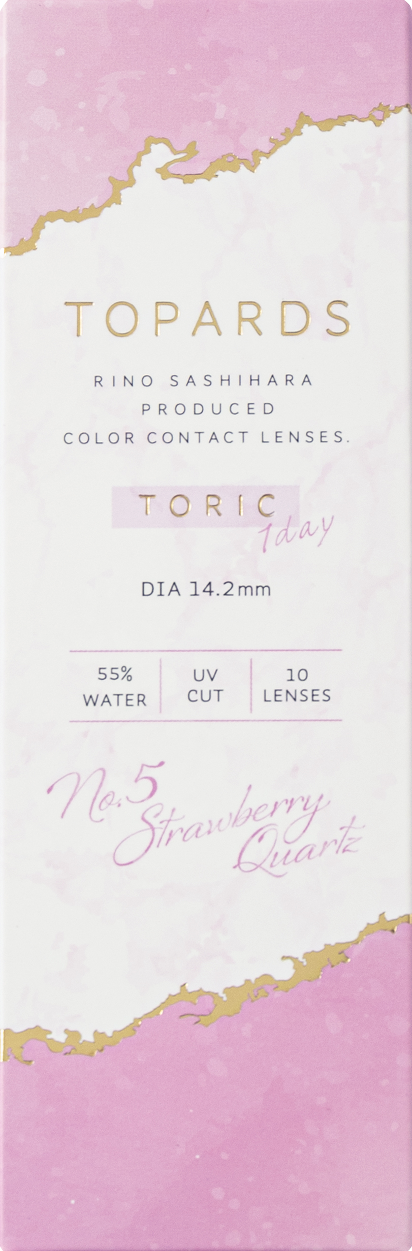 TOPARS TORIC 1day ストロベリークオーツ