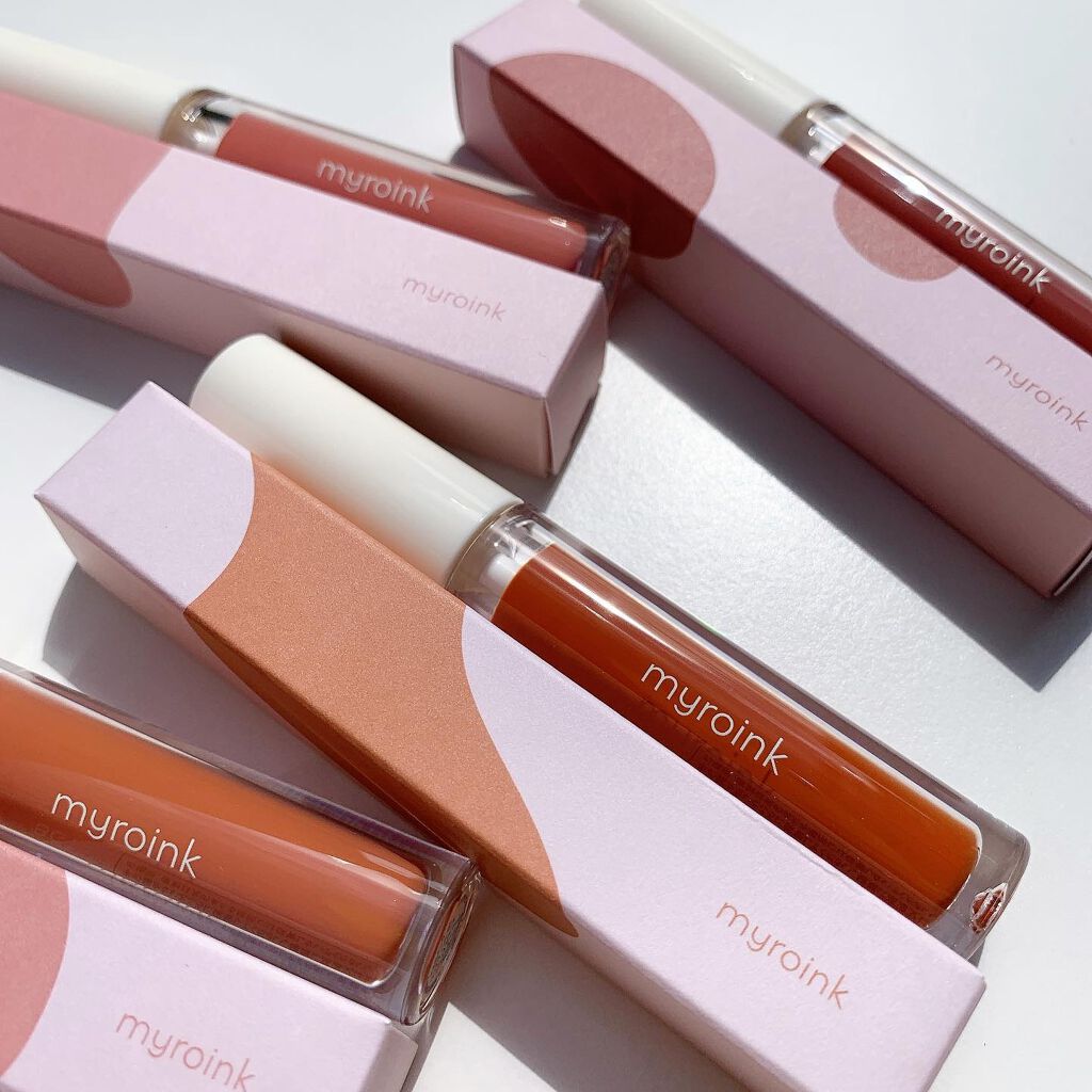 カラーフォーミーリップティント/myroink/リップティントを使ったクチコミ(3枚目)