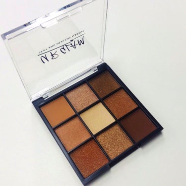 UR GLAM　BLOOMING EYE COLOR PALETTE/U R GLAM/パウダーアイシャドウを使ったクチコミ（1枚目）