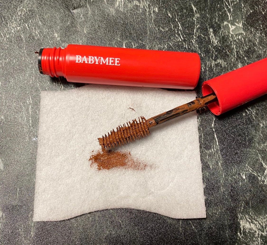 ニュアンスカラーマスカラ/BABYMEE/マスカラを使ったクチコミ(2枚目)