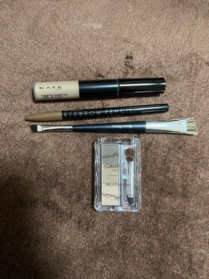 ダブルエンドアイブロウブラシ スマッジタイプ/ロージーローザ/メイクブラシを使ったクチコミ(1枚目)