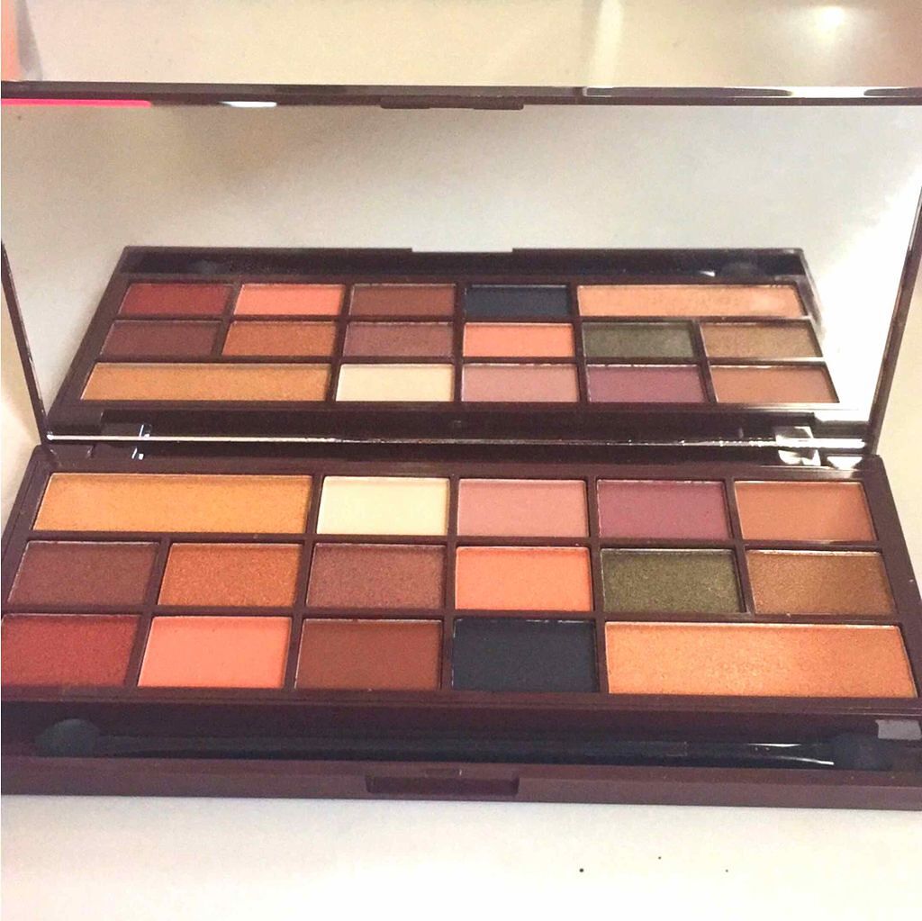 アイラブチョコレート/MAKEUP REVOLUTION/アイシャドウパレットを使ったクチコミ（1枚目）