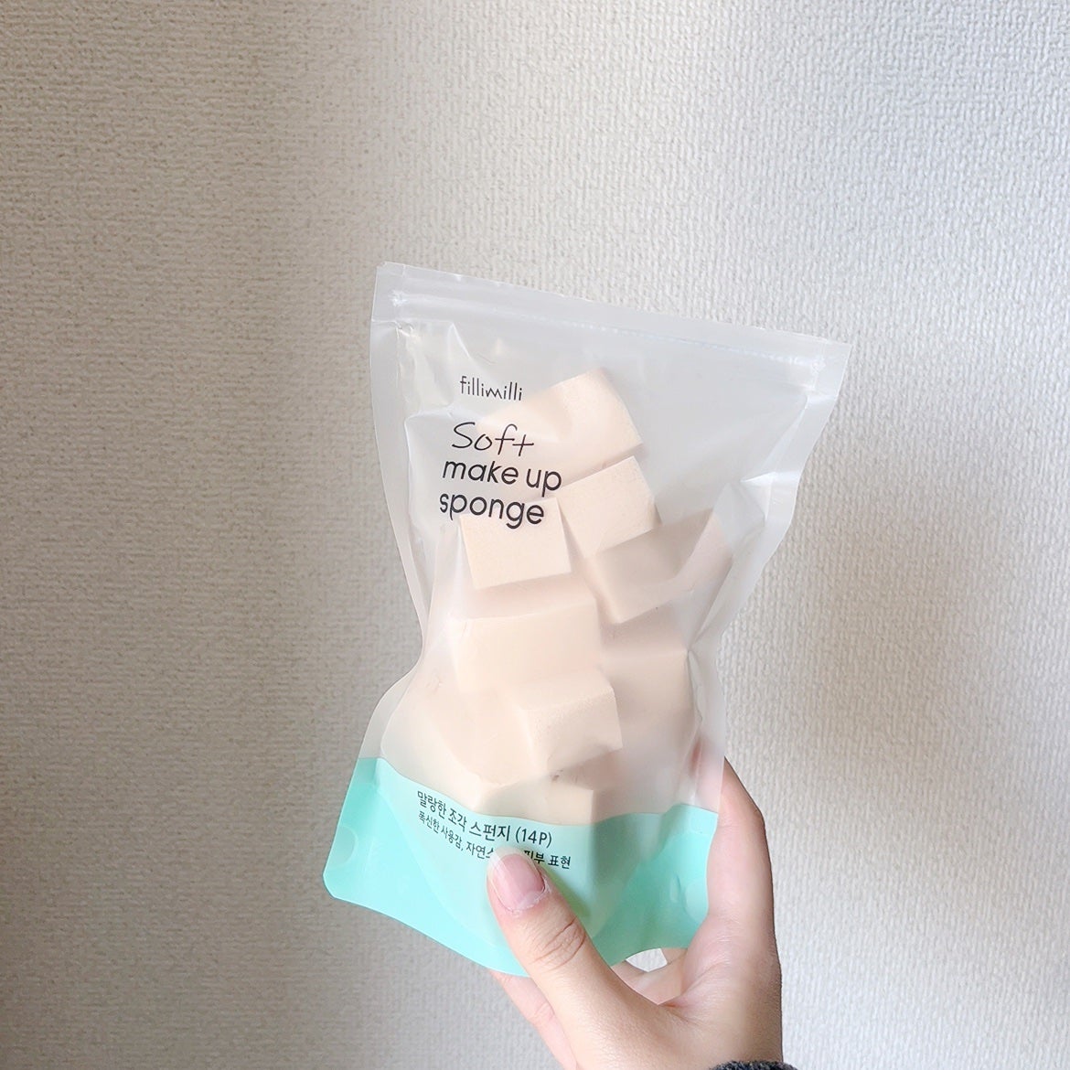 SOFT MAKEUP SPONGE/fillimilli/パフ・スポンジを使ったクチコミ(3枚目)