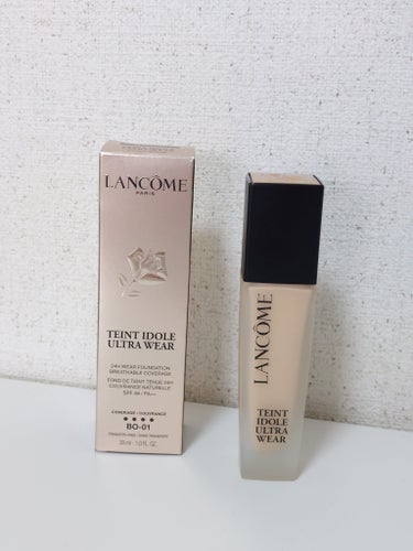 タンイドル ウルトラ ウェア リキッド N/LANCOME/リキッドファンデーションを使ったクチコミ（1枚目）