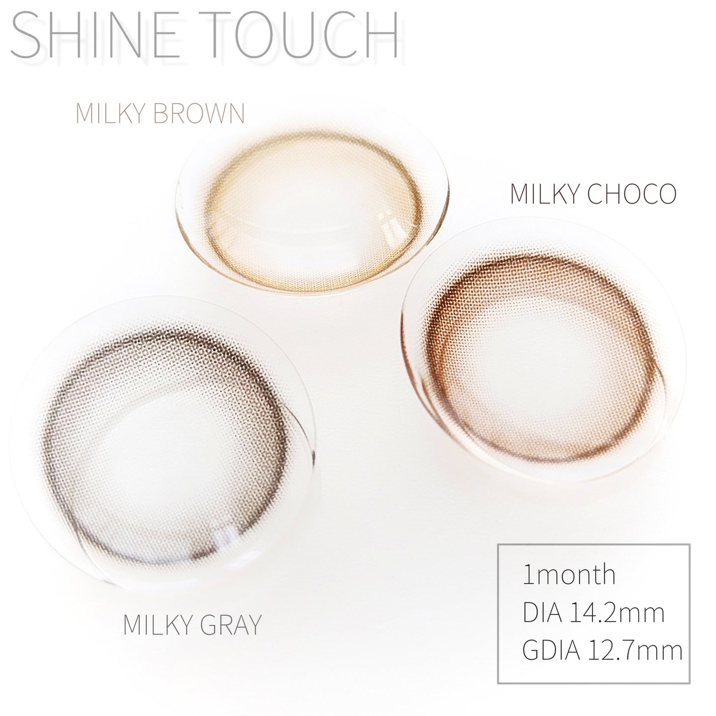 ShineTouch 1day/OLENS/ワンデー(1DAY)カラコンを使ったクチコミ(2枚目)