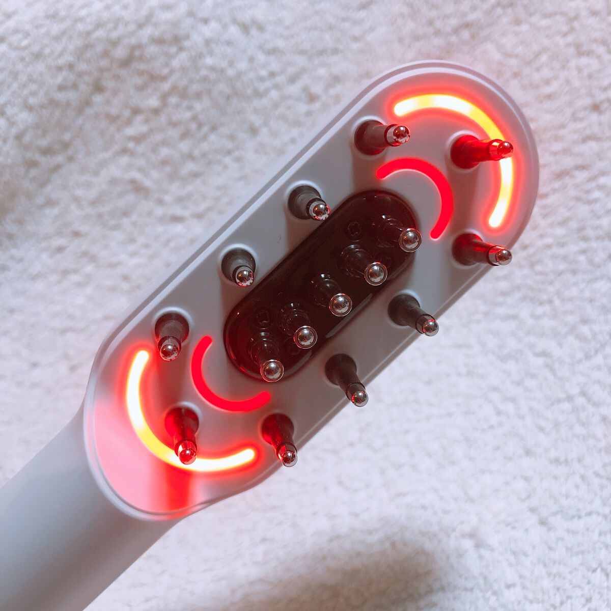 スカルプケアブラシ/Kiboer/頭皮ケアを使ったクチコミ（3枚目）