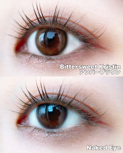 Bittersweet kristin/Hapa kristin/カラーコンタクトレンズを使ったクチコミ(5枚目)