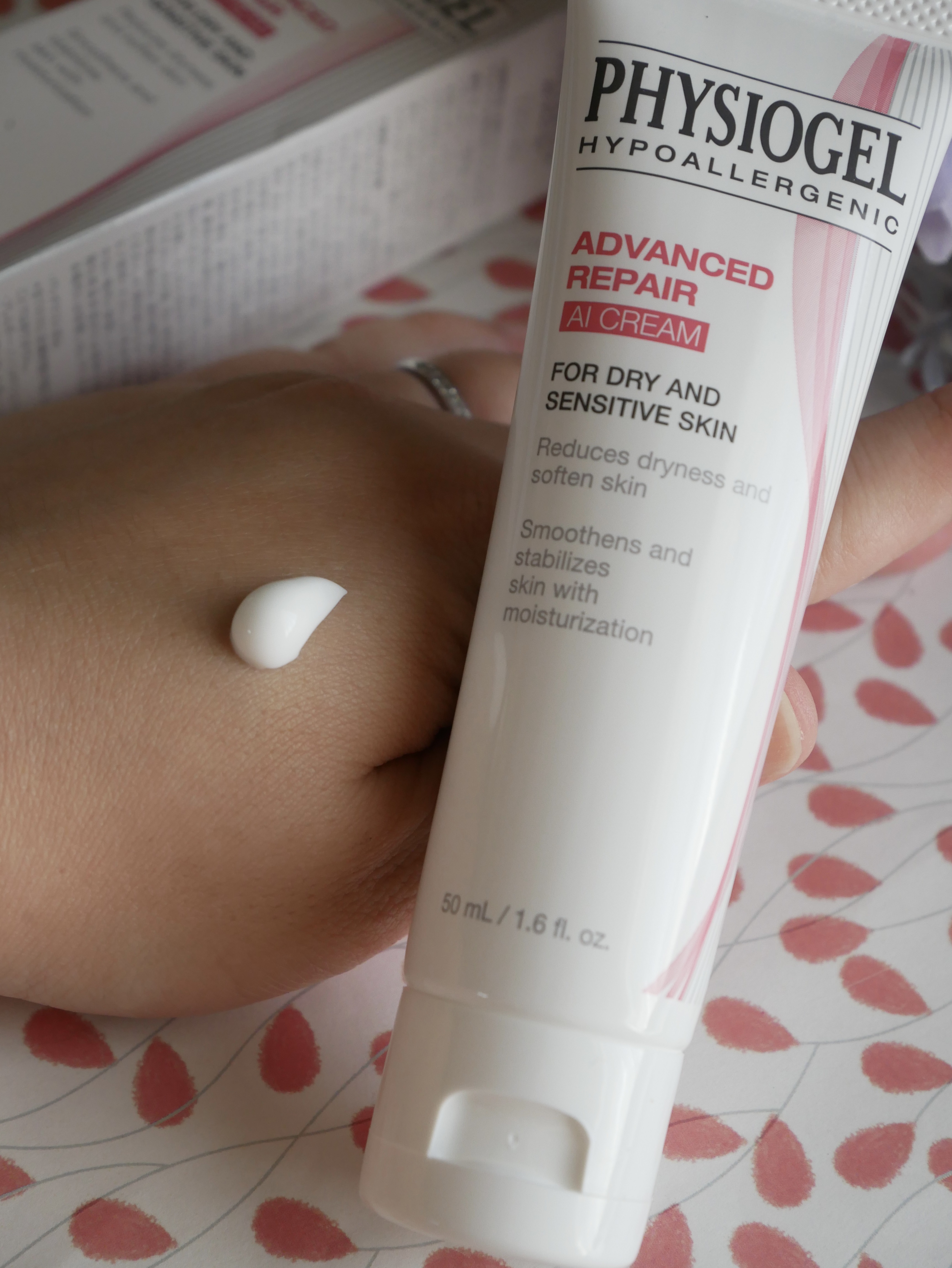 レッドスージングAIクリーム/PHYSIOGEL/フェイスオイルを使ったクチコミ（2枚目）