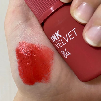 インク ベルベット/PERIPERA/口紅を使ったクチコミ(3枚目)