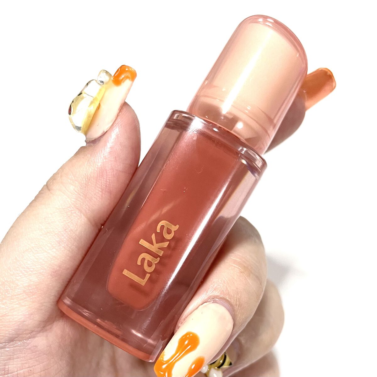 ジェリーイングヌードグロス/Laka/リップグロスを使ったクチコミ（3枚目）
