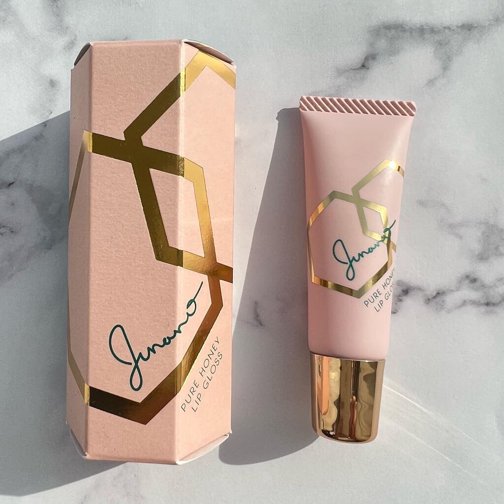 ピュアハニーリップグロス/Junano/リップ美容液を使ったクチコミ（2枚目）