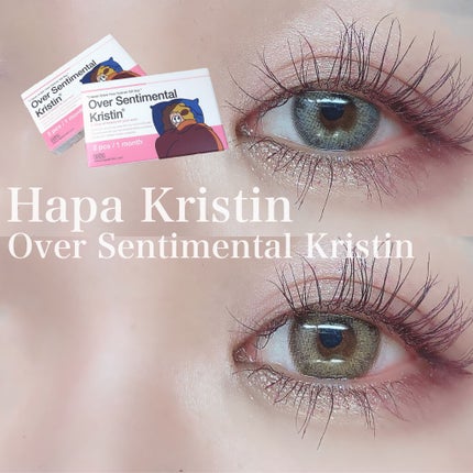 Over Sentimental Kristin/Hapa kristin/カラーコンタクトレンズを使ったクチコミ(1枚目)