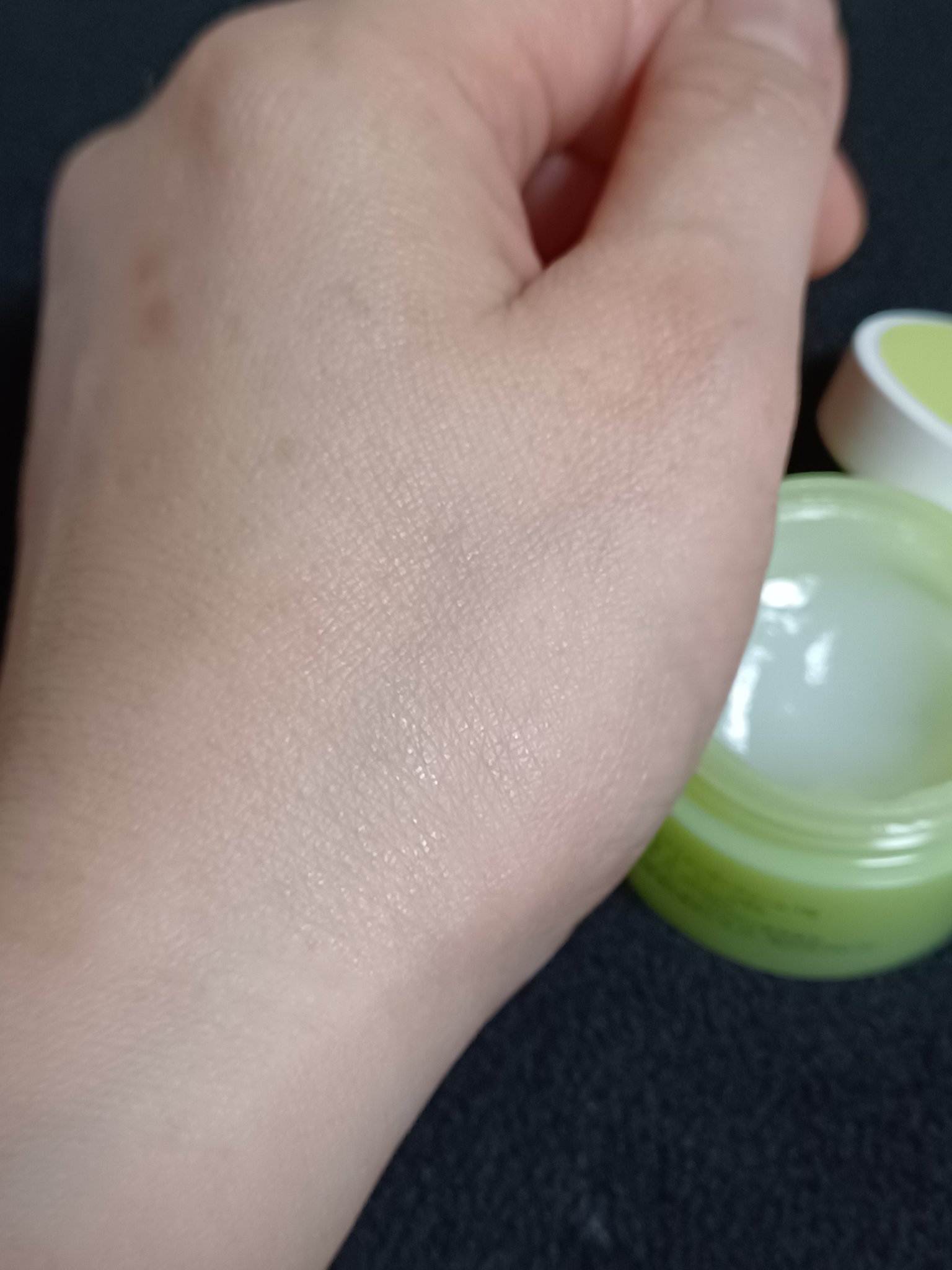 白玉もちウォータークリーム/NUAN/フェイスクリームを使ったクチコミ（3枚目）