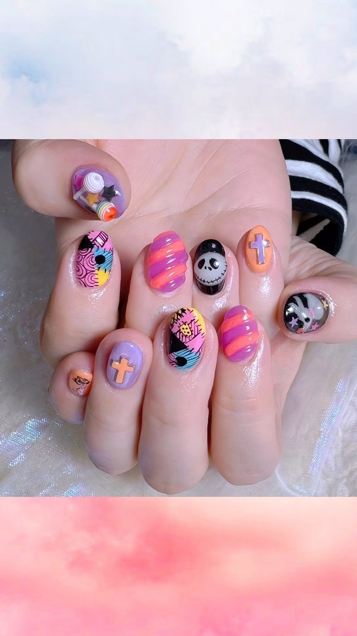 𝓢𝓪𝓵𝓵𝔂🌹⠀
⠀
@kimacat_betty キマピグカラーとハイリッチ リッチブラック #pr⠀
#nail #nails #nailart #ネイル #美甲 #ネイルアート  #japanesenailart #manu