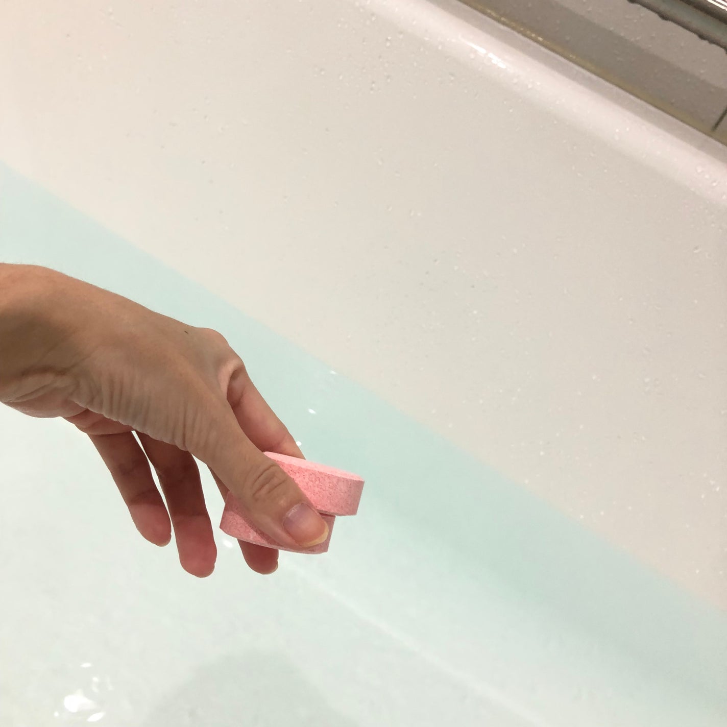 meshimase バスタブレット リフレッシュ&ジューシーなベルガモットの香り/meshimase/炭酸系入浴剤を使ったクチコミ(6枚目)