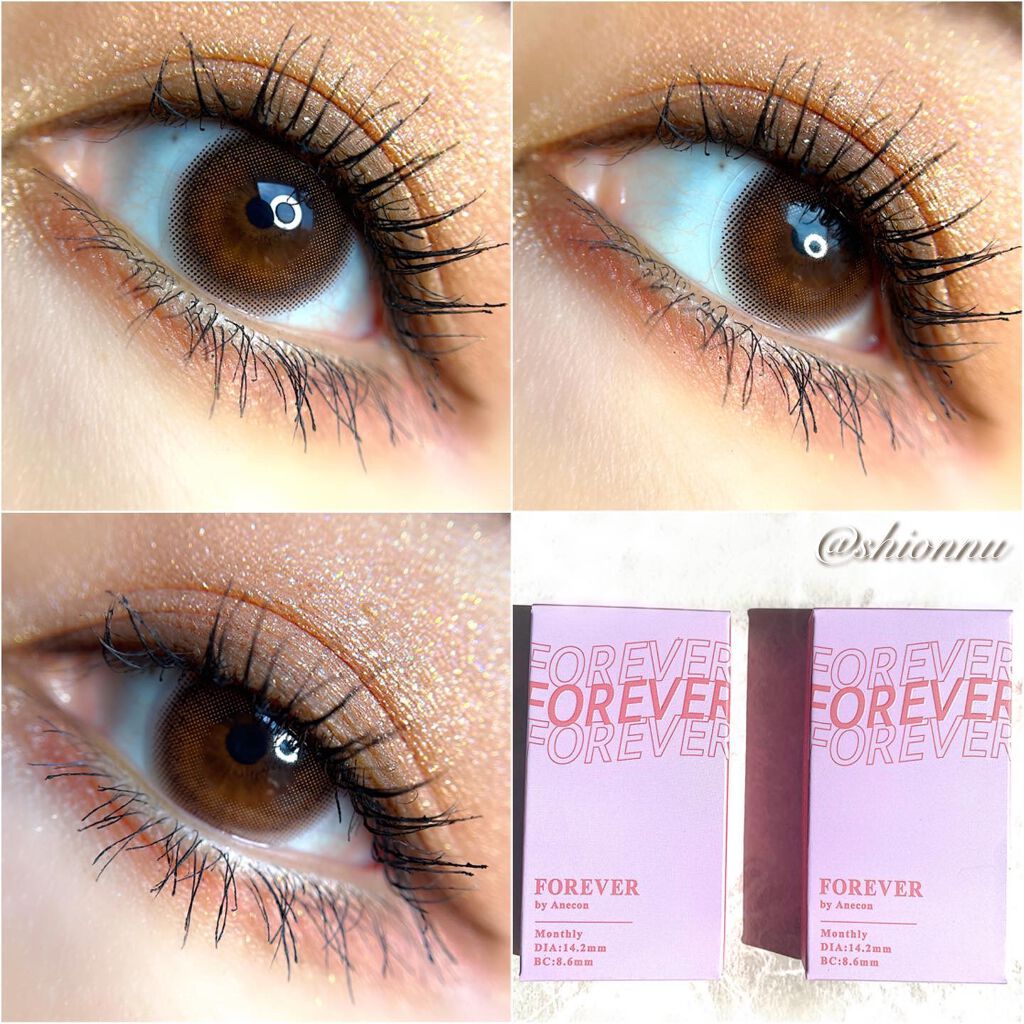 フォーエバー バイ アネコン/モテコン/カラーコンタクトレンズを使ったクチコミ(4枚目)