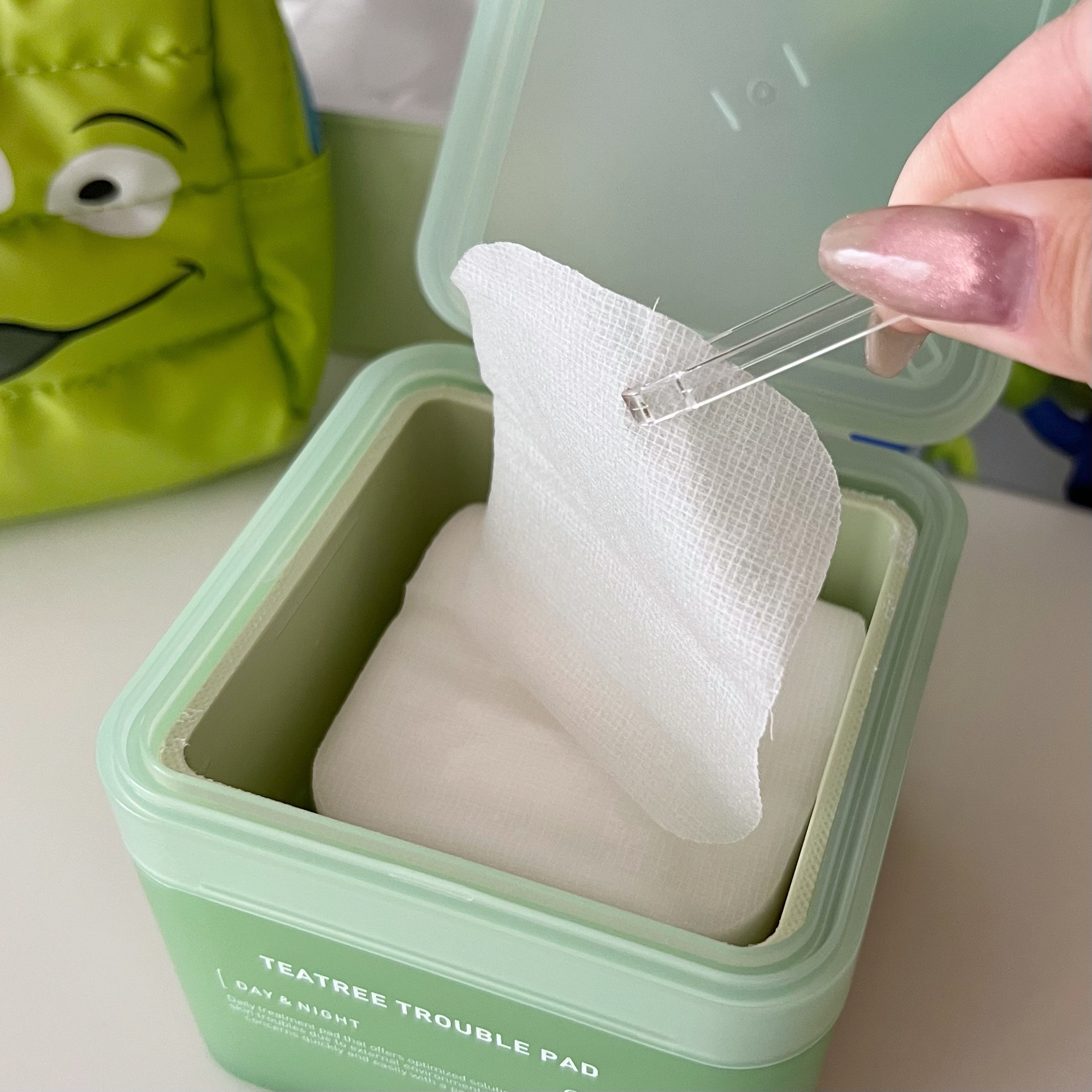 ティーツリー トラブルパッド/MEDIHEAL/トナーパッドを使ったクチコミ（3枚目）