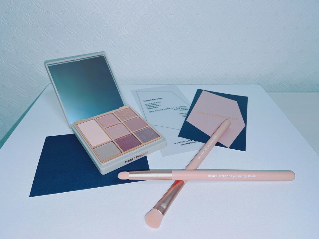ドットオンムードアイパレット/Heart Percent/アイシャドウパレットを使ったクチコミ(1枚目)