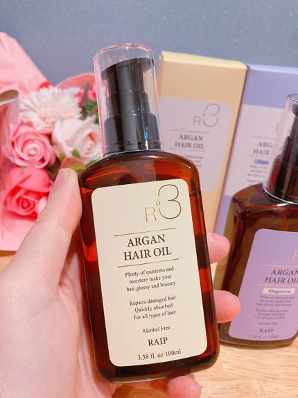 ライプ R3 アルガン ヘアオイル ORIGINAL/RAIP/ヘアオイルを使ったクチコミ(2枚目)