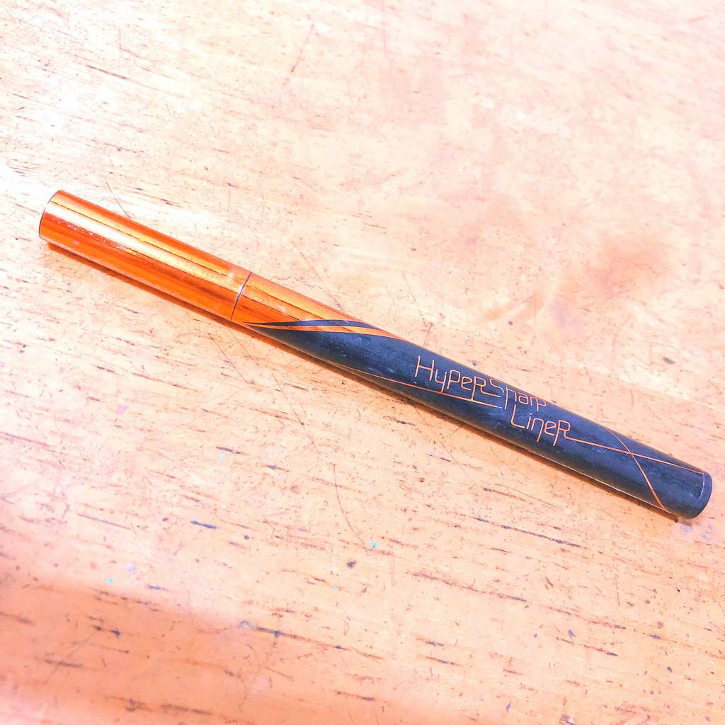 ハイパーシャープ ライナー R BR-1 ナチュラルブラウン/MAYBELLINE NEW YORK/リキッドアイライナーを使ったクチコミ（1枚目）