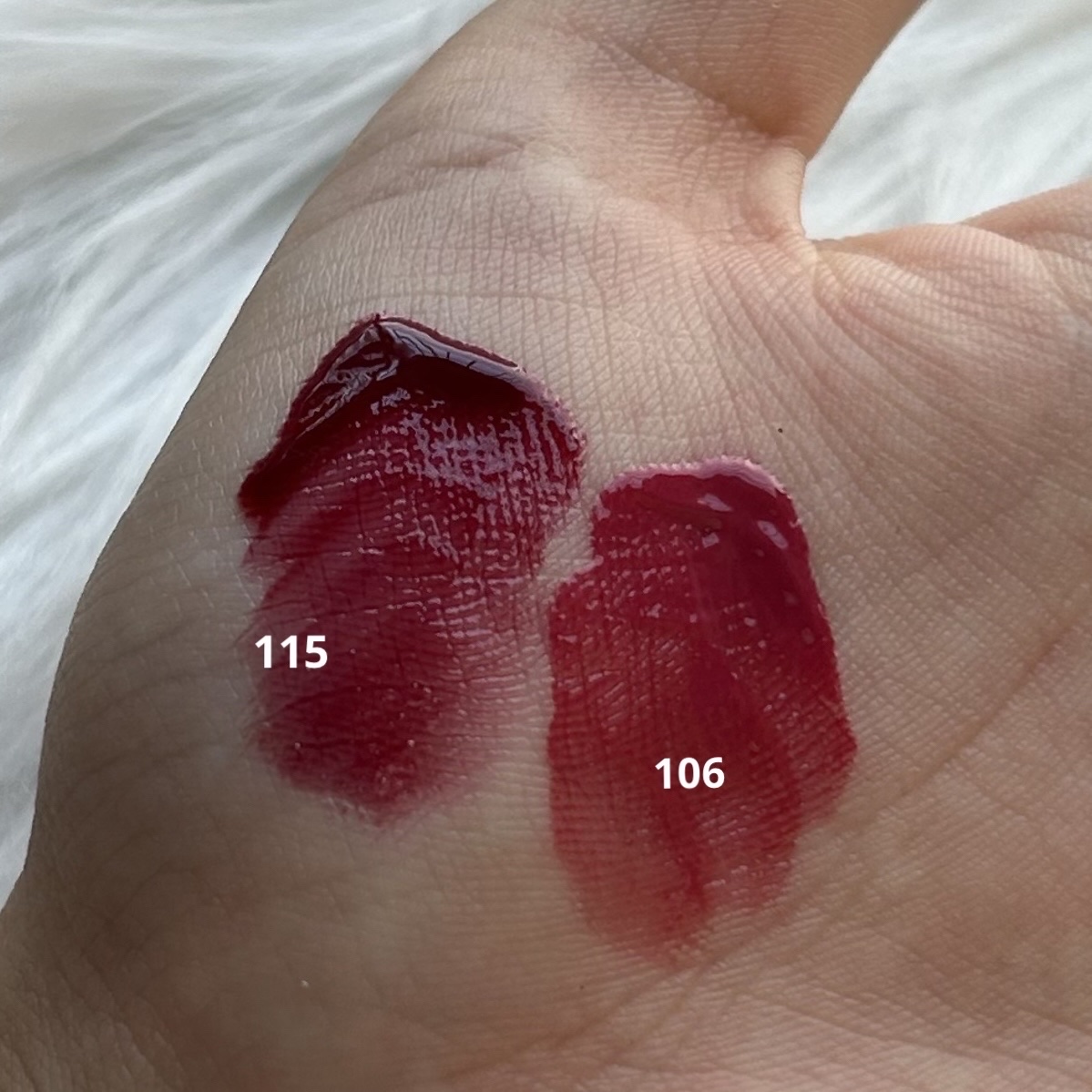 フルーティーグラムティント/Laka/リップティントを使ったクチコミ（2枚目）