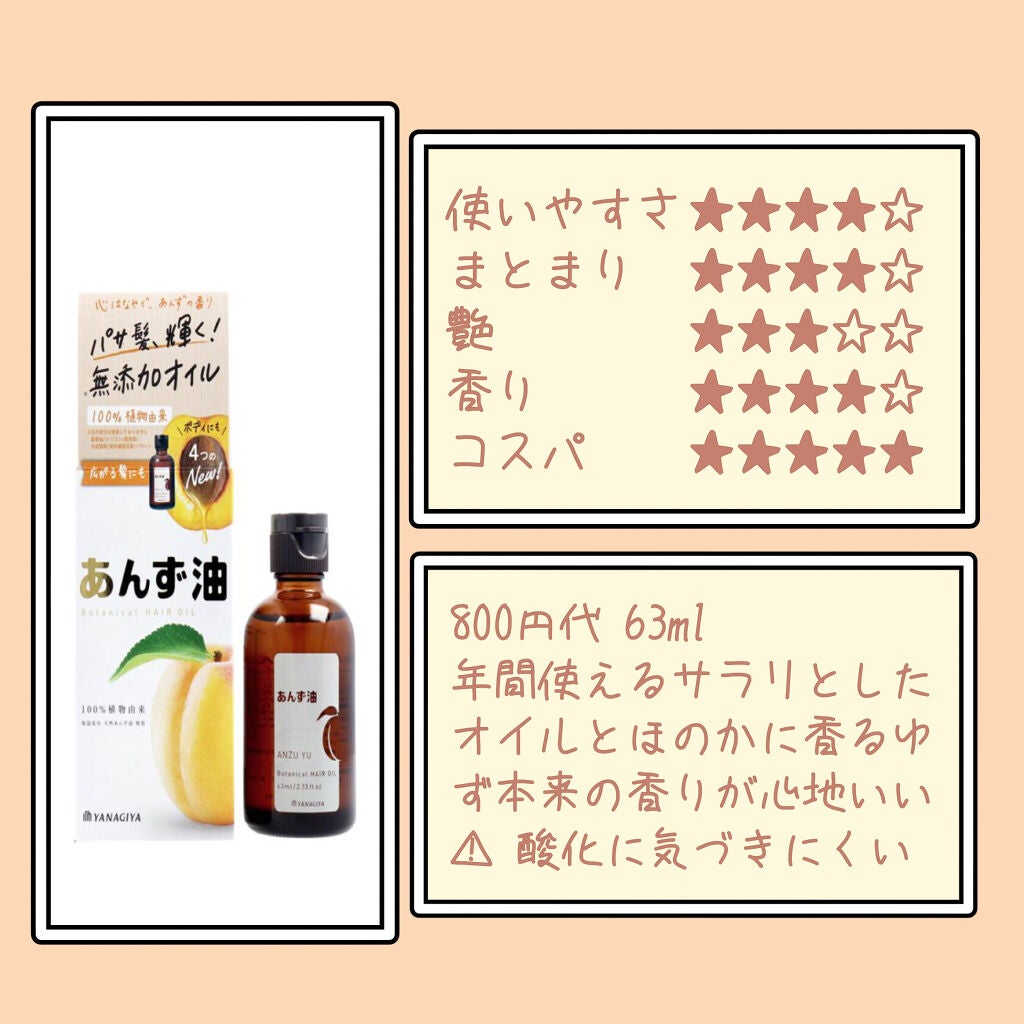 大島椿(ツバキ油)/大島椿/ヘアオイルを使ったクチコミ(4枚目)