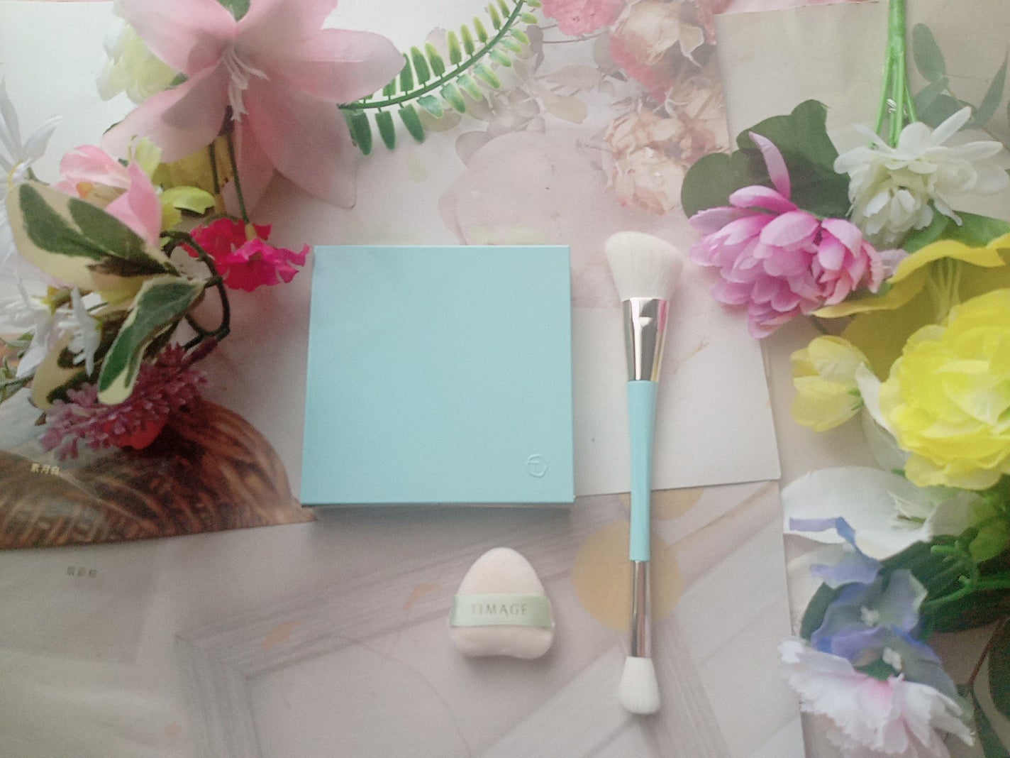 ハイライトシェーディングパレット/TIMAGE/パウダーハイライトを使ったクチコミ(8枚目)