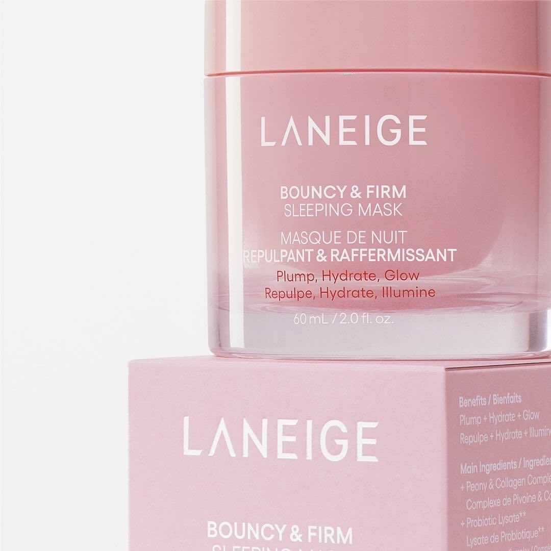 バウンシースリーピングマスク/LANEIGE/フェイスクリームを使ったクチコミ（1枚目）