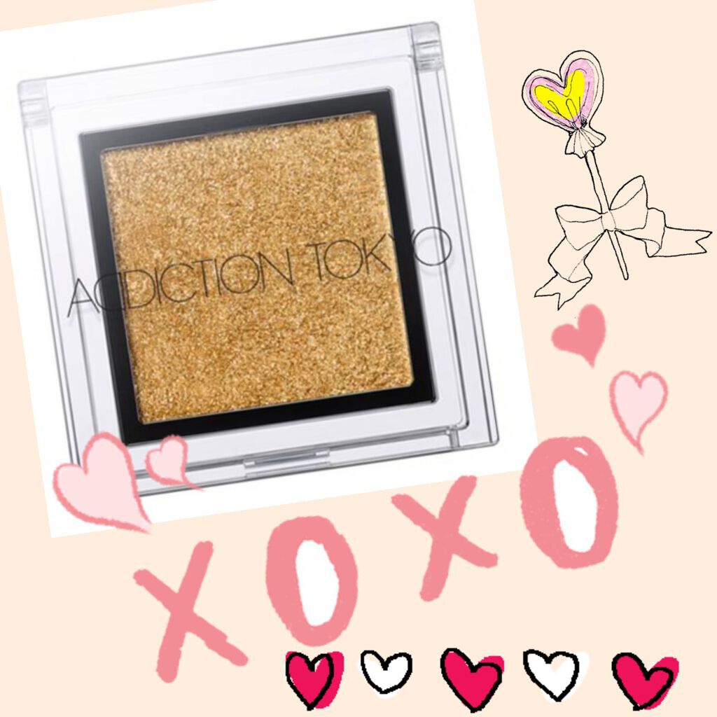 アディクション ザ アイシャドウ スパークル 007SP Gold Rush/ADDICTION/単色アイシャドウを使ったクチコミ（1枚目）