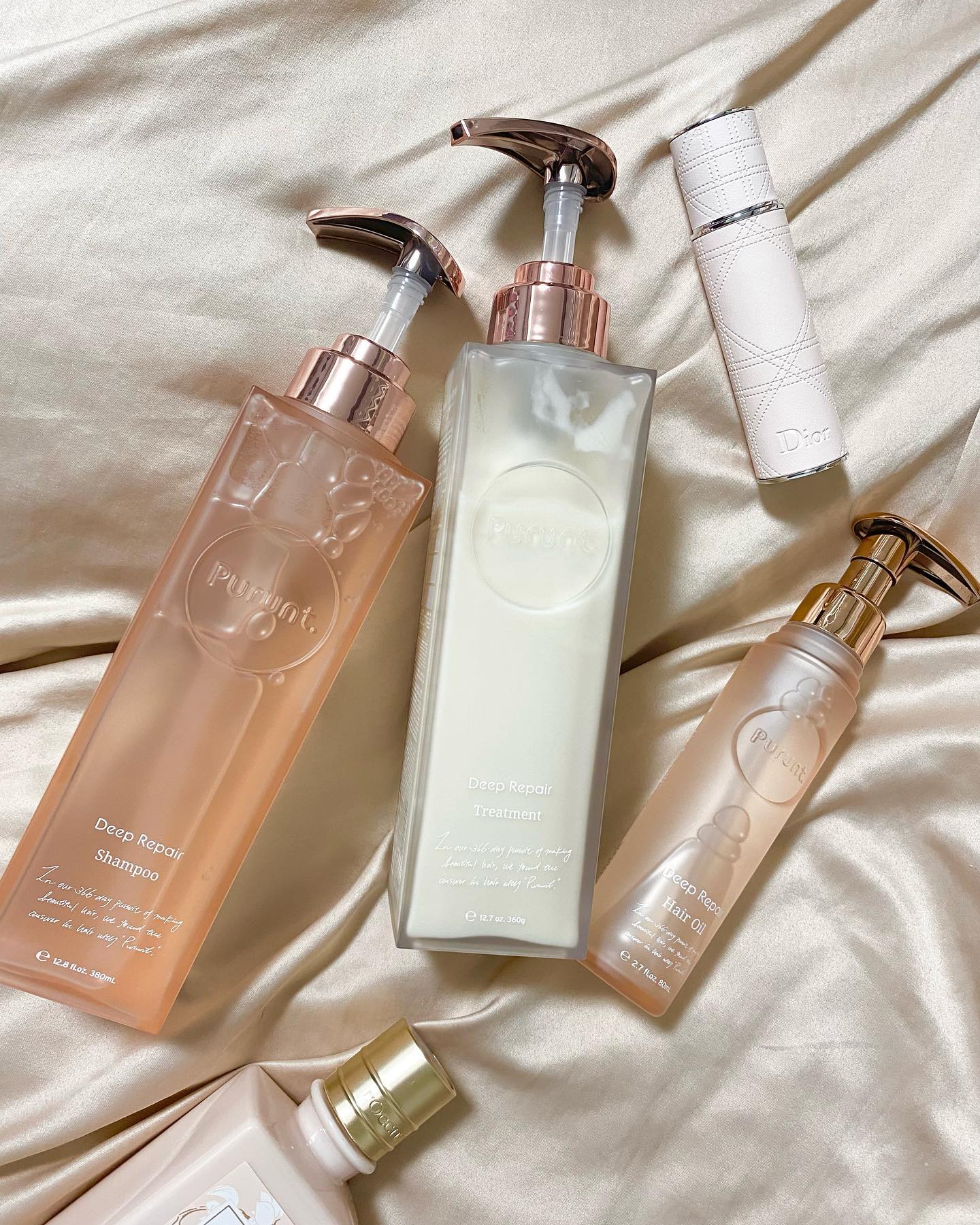 プルント ディープモイスト美容液ヘアオイル/Purunt./ヘアオイルを使ったクチコミ（1枚目）