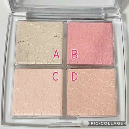 ディオール バックステージ フェイス グロウ パレット/Dior/ハイライトを使ったクチコミ(2枚目)