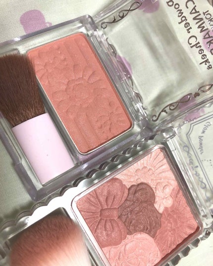 グロウフルールチークス/キャンメイク/パウダーチークを使ったクチコミ(1枚目)