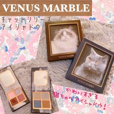 Venus Marble アイシャドウキャットシリーズ/Venus Marble/パウダーアイシャドウを使ったクチコミ（1枚目）