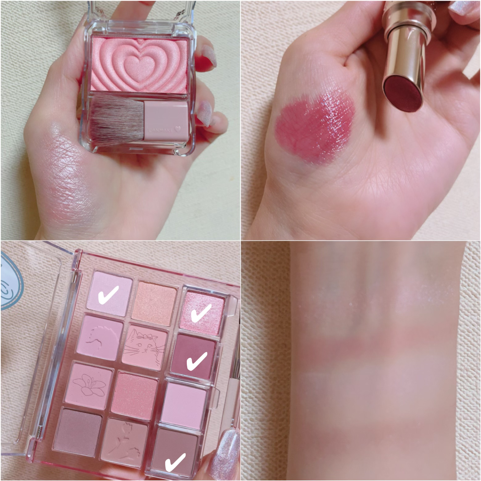 マシュマロティントルージュ 05(フランボワーズレッド)/フォーチュン/リップティントを使ったクチコミ（2枚目）