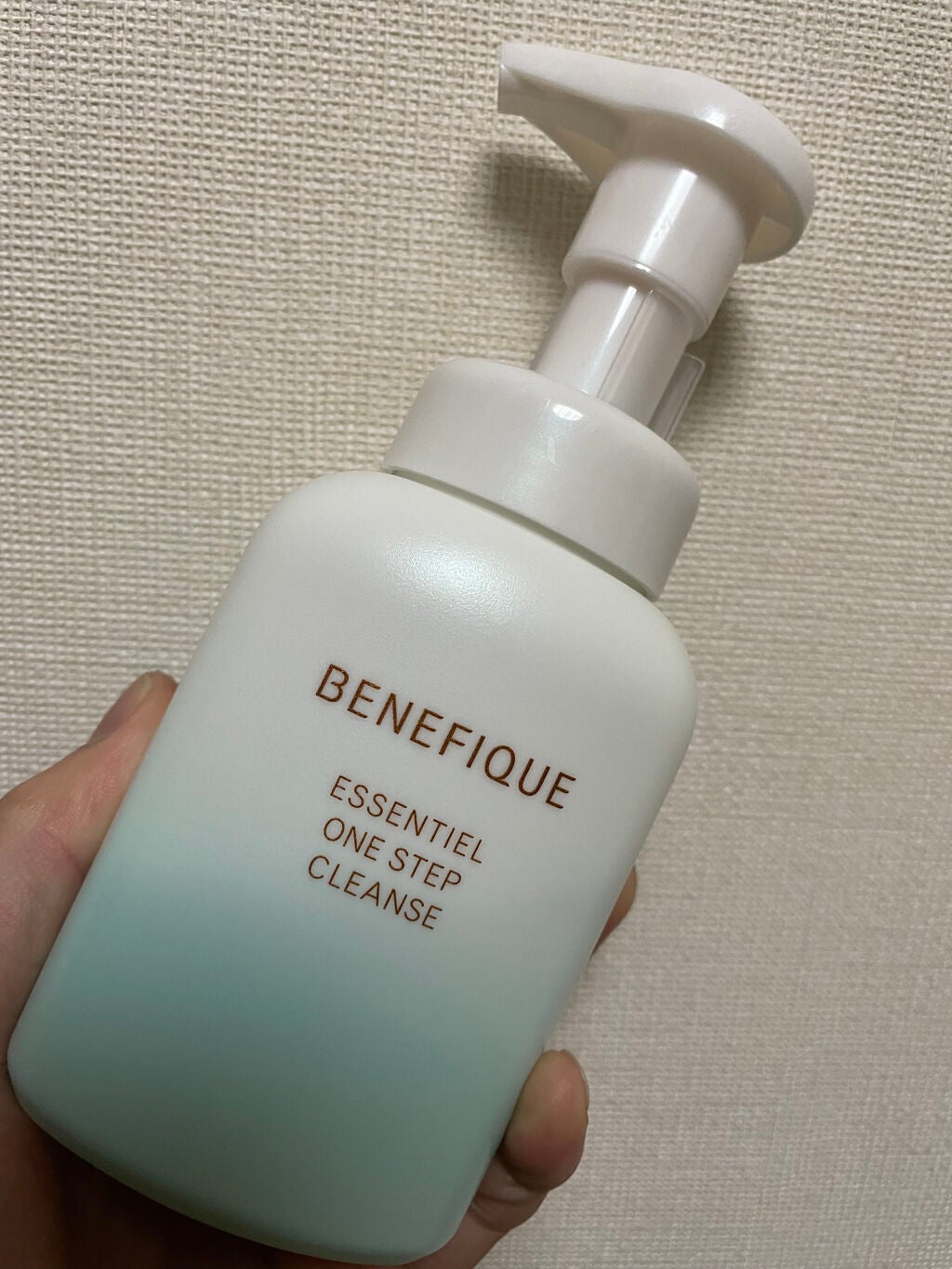 エッセンシャル ワンステップクレンズ/BENEFIQUE/洗顔フォームを使ったクチコミ(1枚目)