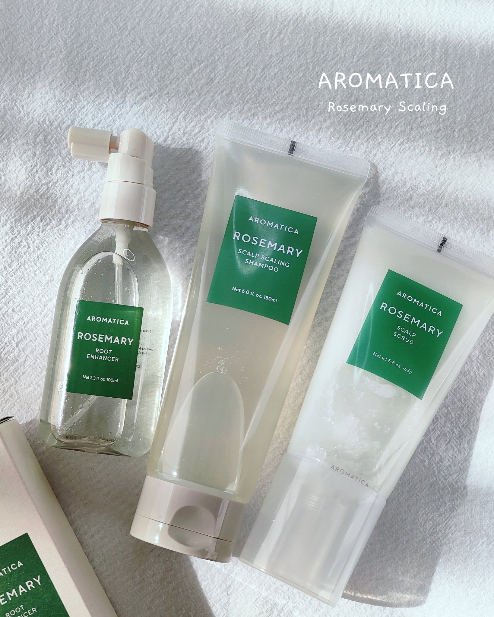 ローズマリースカルプスケーリングシャンプー/AROMATICA/市販シャンプーを使ったクチコミ（1枚目）