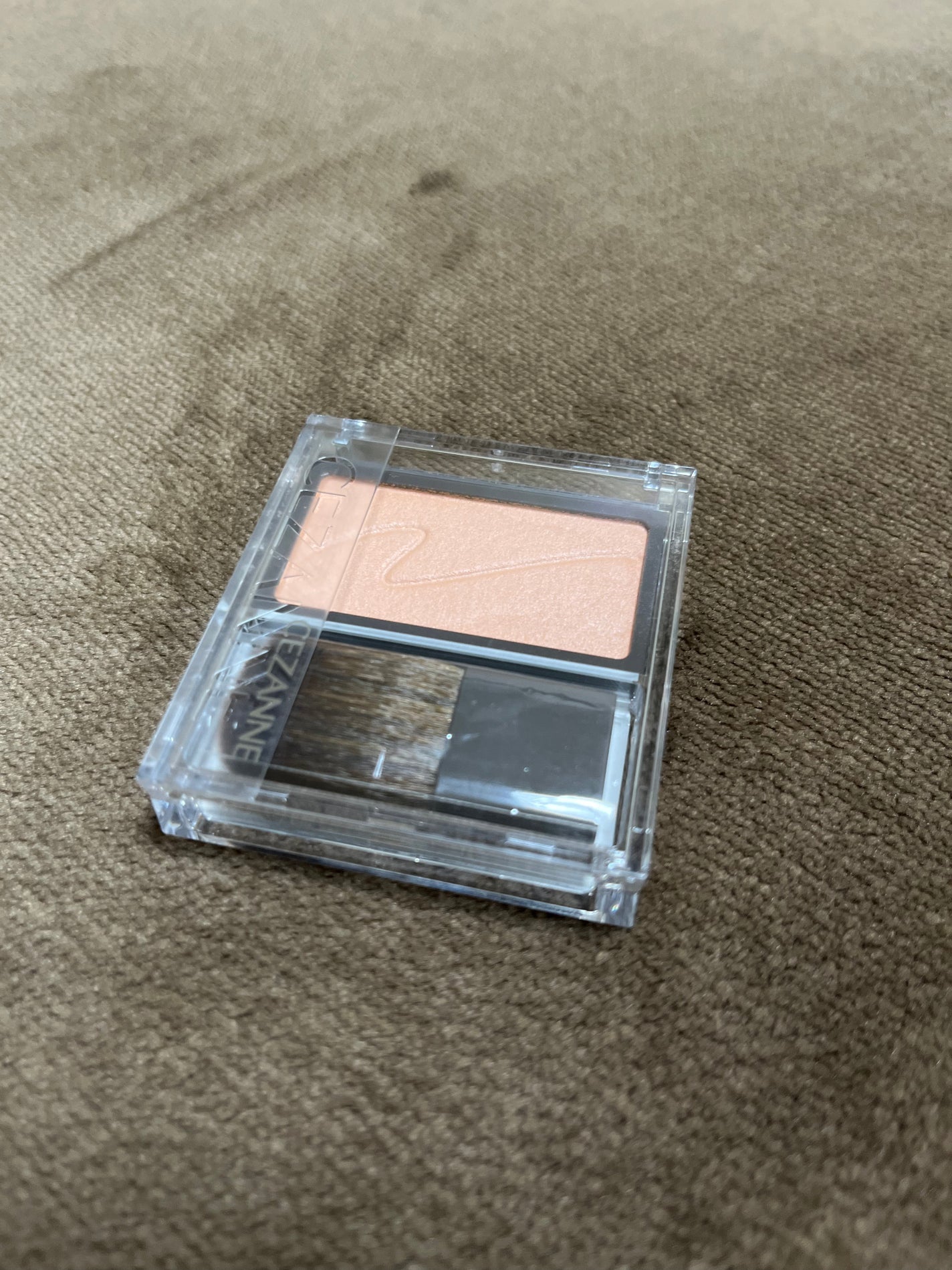 チークブラッシュ/CEZANNE/パウダーチークを使ったクチコミ(1枚目)