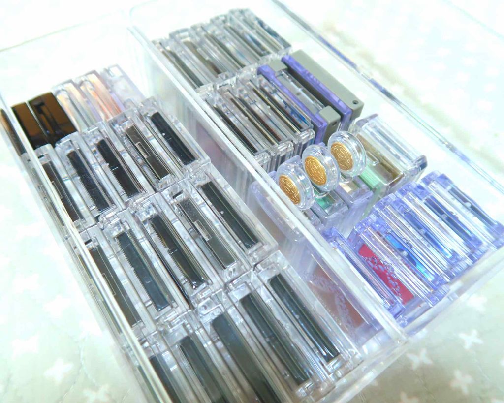 重なるアクリルケース２段引出・大/無印良品/その他化粧小物を使ったクチコミ（1枚目）