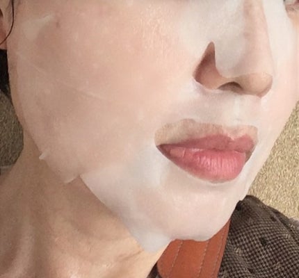 ディープモイスチャー マスク (ケアクリーム付き)/cerXcer/シートマスク・パックを使ったクチコミ(6枚目)