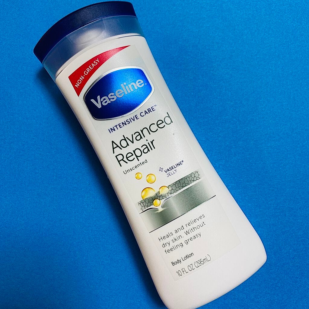 ヴァセリン アドバンスドリペア ボディローション 無香料/ヴァセリン/ボディローションを使ったクチコミ(4枚目)