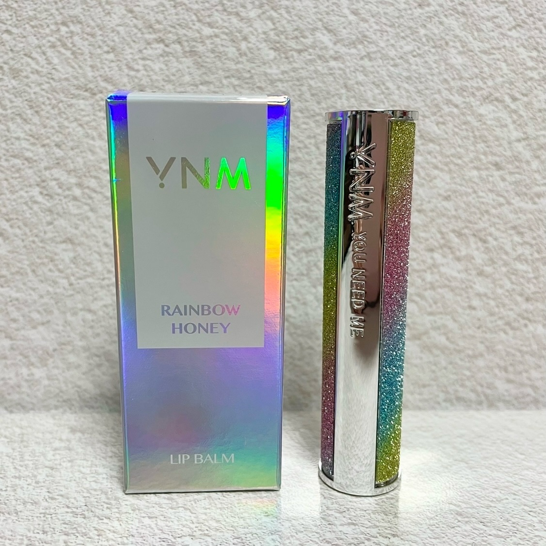 YNM  レインボーハニーリップバーム/YNM/リップバームを使ったクチコミ（1枚目）