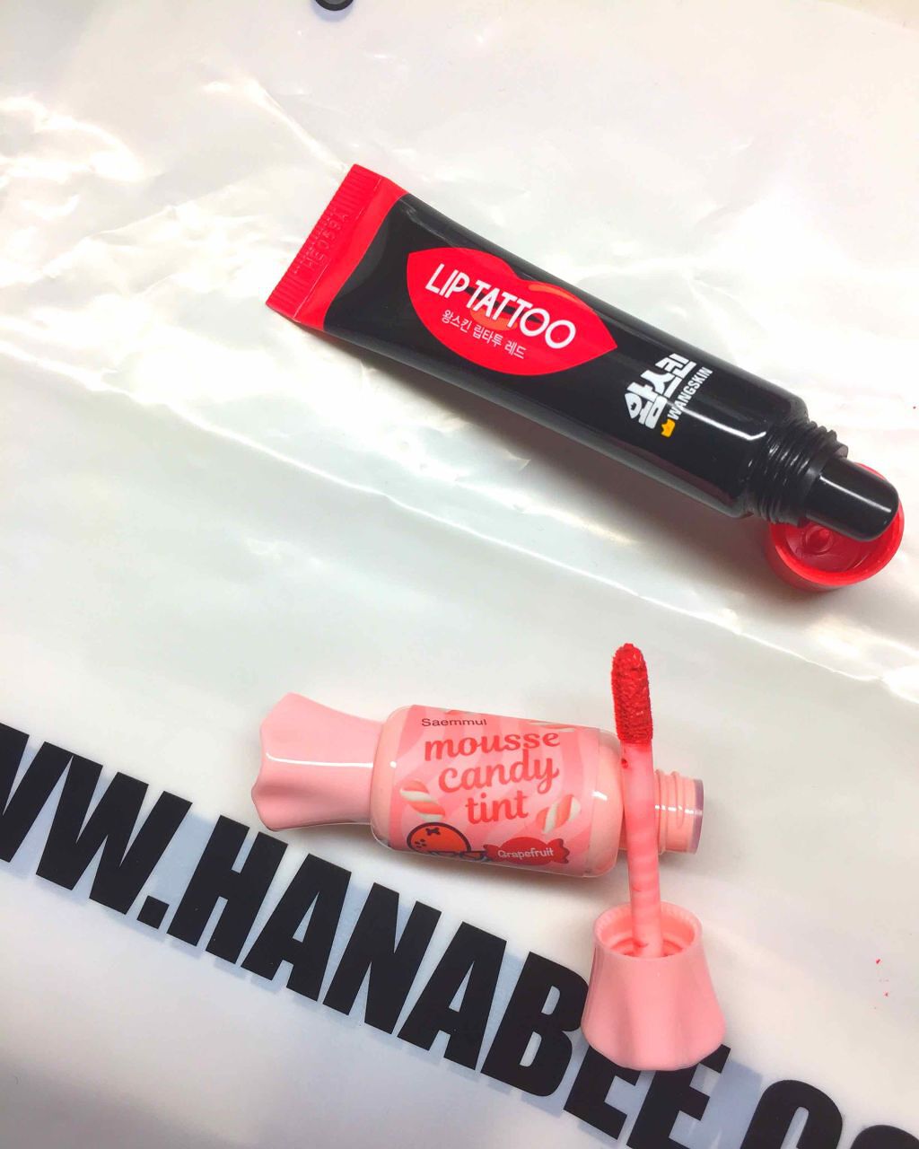 ムース キャンディー ティント/the SAEM/リップティントを使ったクチコミ（2枚目）