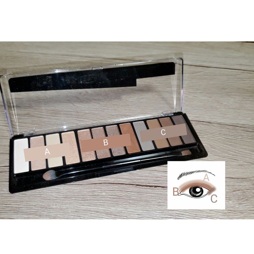 マグニファイズ アイコントゥアリング パレット N/リンメル ロンドン/アイシャドウパレットを使ったクチコミ（3枚目）