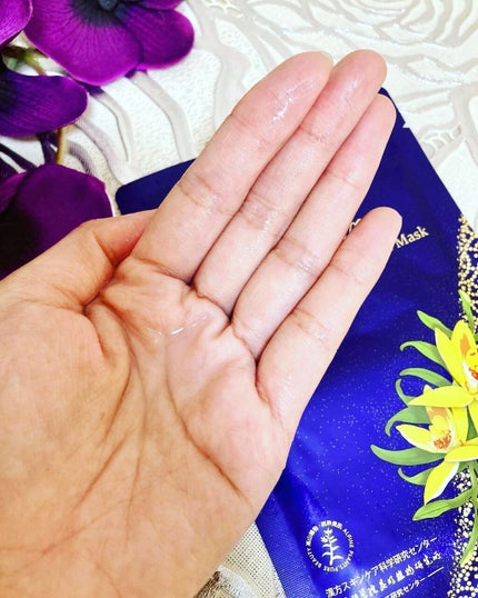 セッコク蘭エイジングケアマスクα/DR PLANT/シートマスク・パックを使ったクチコミ(4枚目)