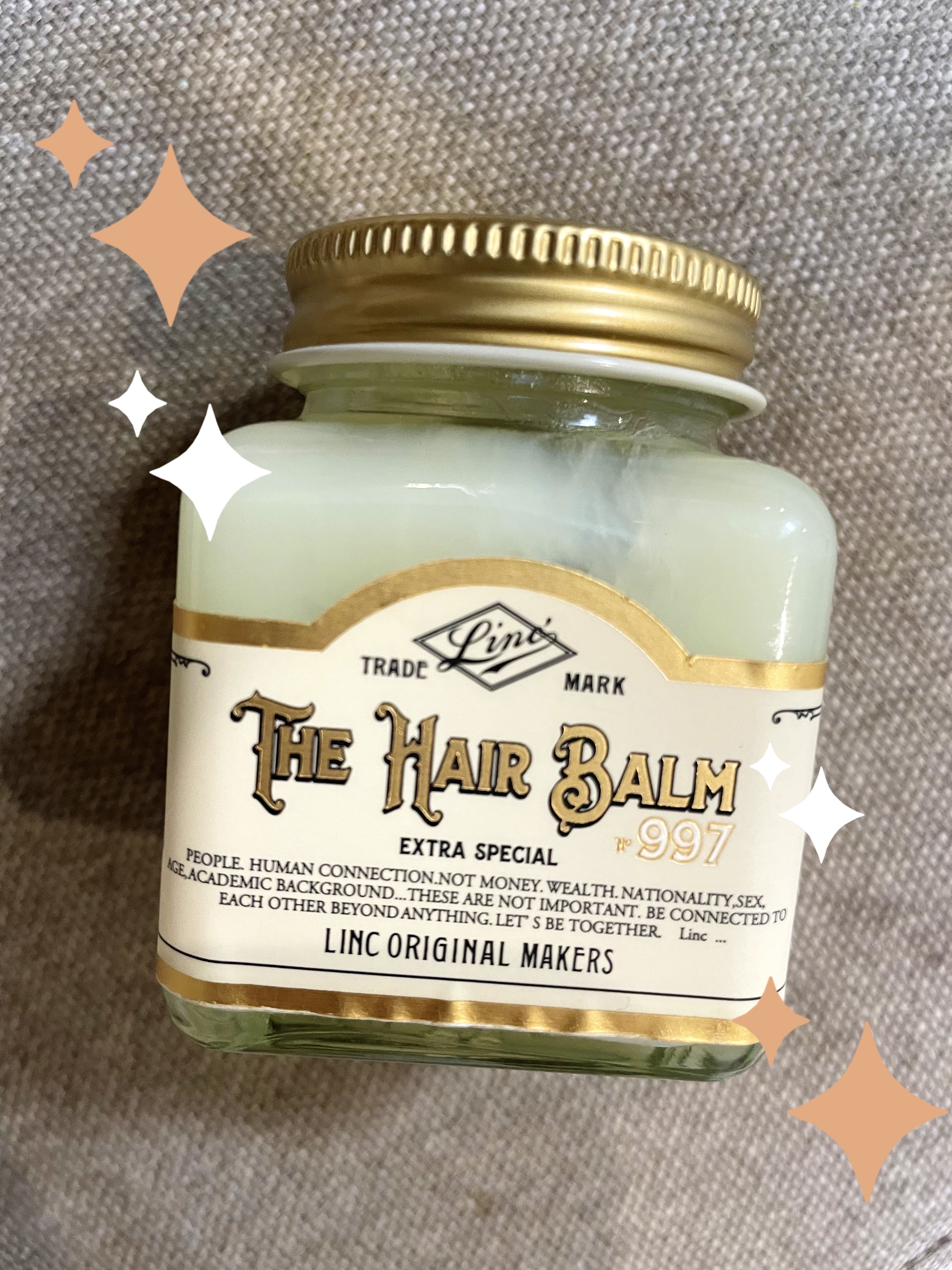 HAIR BALM No.997/LINC ORIGINAL MAKERS /ヘアバームを使ったクチコミ（1枚目）