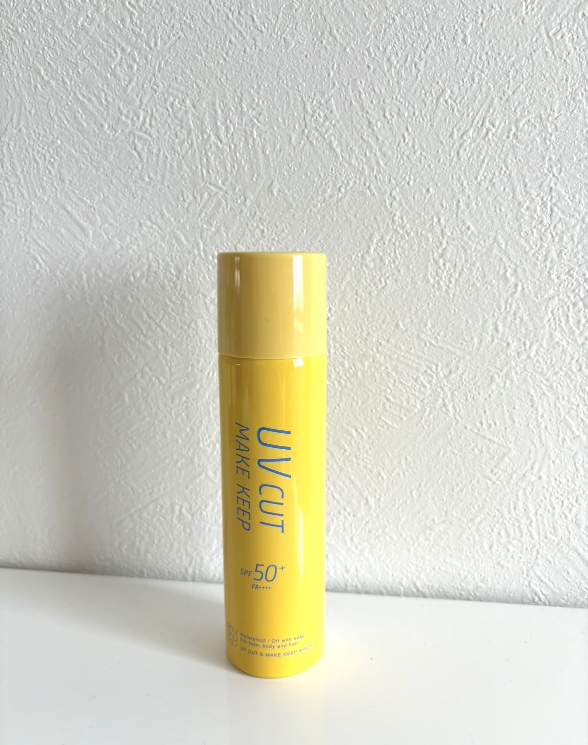 UVカット＆メイクキープスプレー+ /shushupa!/日焼け止めミスト・スプレーを使ったクチコミ（2枚目）